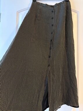 Ann Taylor Petites Silk Skirt